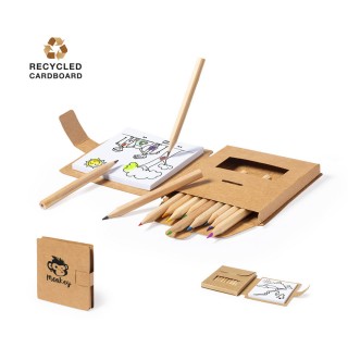 Pencils and sheet pad set