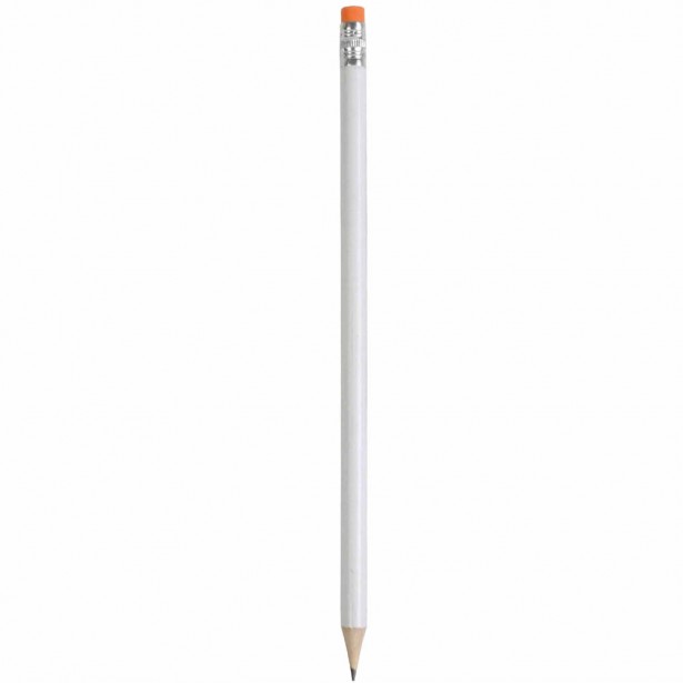 Crayon cylindrique avec gomme de couleur - 16821