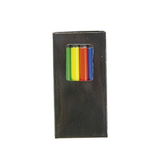 Wooden coloured pencil set 