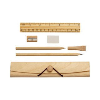 Ensemble scolaire/bureau en bois