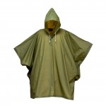 Poncho imperméable à capuche