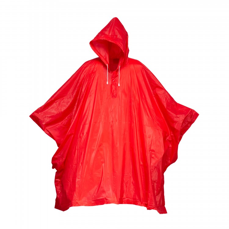 Poncho imperméable à capuche