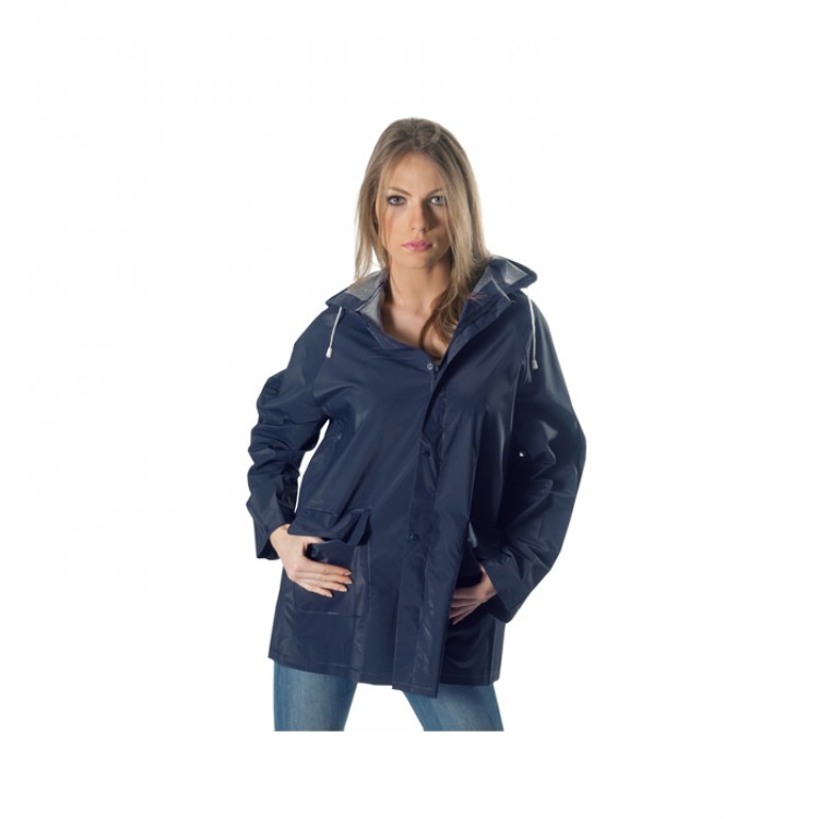 Impermeable con capucha