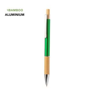 Aluminium and bamboo biros