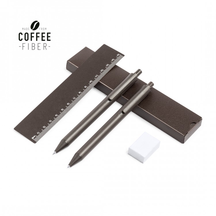 Coffee fibre pen set