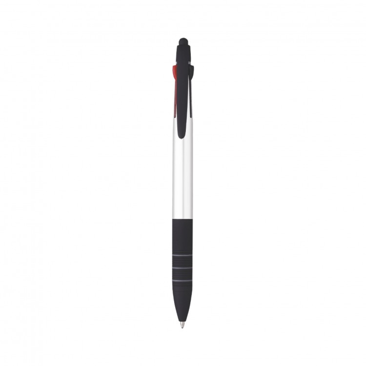 Stylo 3 couleurs avec embout tactile