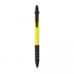 3-colour pen with touch tip