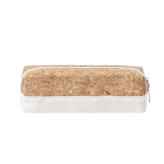 Cork and cotton pencil case