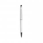 Ballpoint pen with touch screen rubber