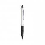 Ballpoint pen with rubber pad for touch screen