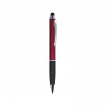 Ballpoint pen with rubber pad for touch screen