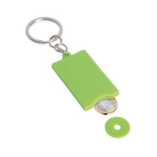 Keyring with removable token