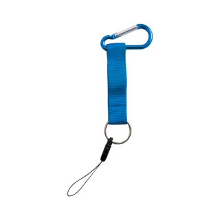 Keyring with carabiner