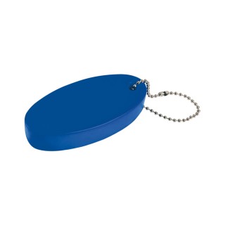 Oval floating keyring