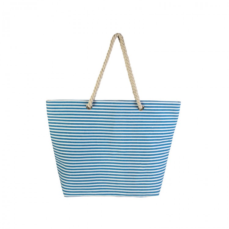 Two-tone beach bag