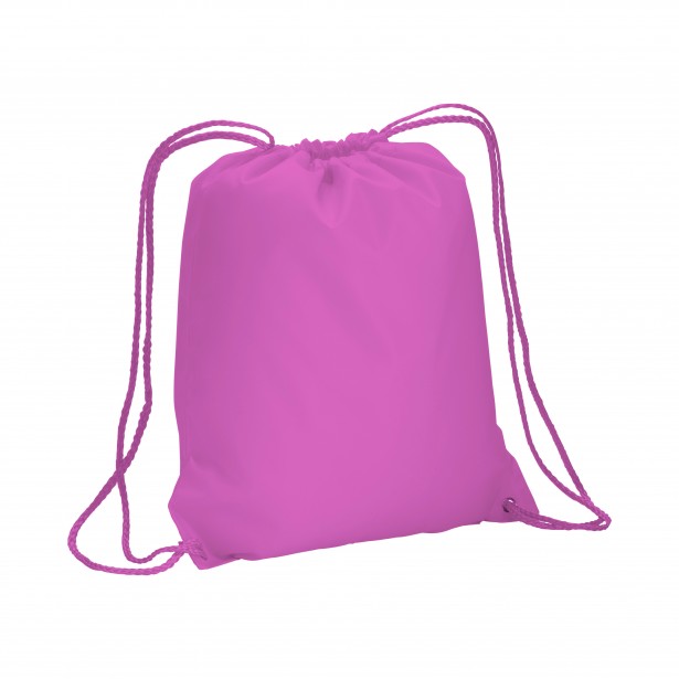 Sac dos cordon en polyester fluorescent 17117