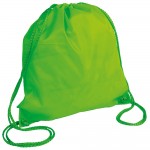 Mochila de cuerdas de poliéster fluorescente