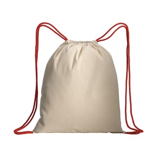 Mochila de cuerdas de algodón natural 